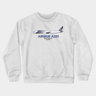 Airbus A321 - Spirit Airlines Crewneck Sweatshirt